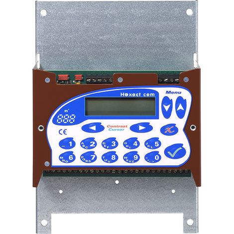 Centrale de gestion VIGIK+ / 2 entrées avec afficheur & clavier de programmation - AIPHONE HECOMGSMV3