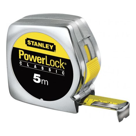 FLEXOMETRO POWERLOCK 5M STANLEY METROS 5 METROS