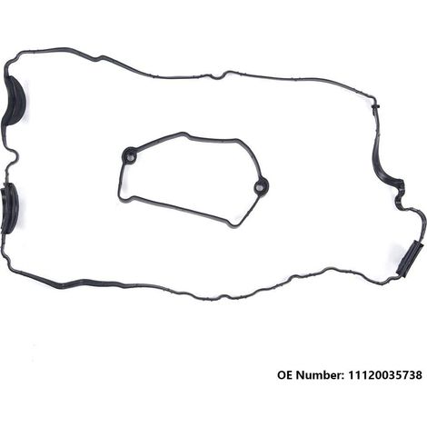Ventildeckeldichtung für Pkw-Motoren, passend für 3er E90 2005/01-2011/12 und E91 2005/09-2012/06, 11120035738, ACM Gummi. (1/5)