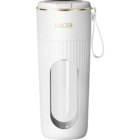Mélangeur voyage 340 ml rechargeable, tasse jus compacte smoothies portable pour dépements (1/5)