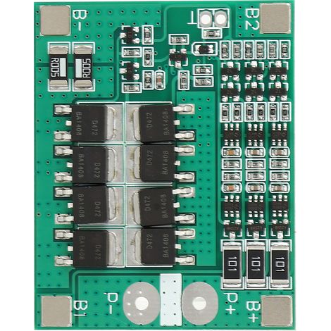 3S 12V 40A Lithium-Batterieschutzplatine (BMS-Leiterplatte) mit Balancerladung (1/5)