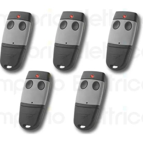 cardin 5 x télécommande 2 canaux 433 mhz s449 txq449200