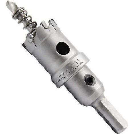 Scie cloche bimétallique en carbure de qualité industrielle, 25 mm (1 pouce), pour acier inoxydable (1/5)
