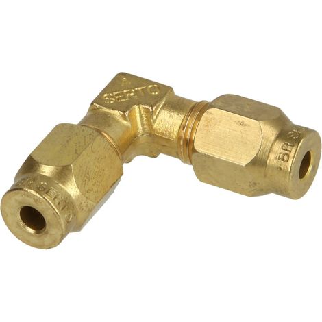 Raccord à visser coudé 4 mm