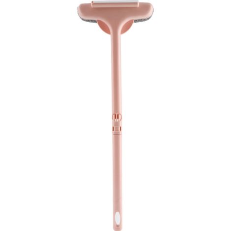 Brosse de nettoyage de vitres 2 en 1, brosse de nettoyage de moustiquaires, brosse de nettoyage de vitres et de sols, manche amovible et extensible