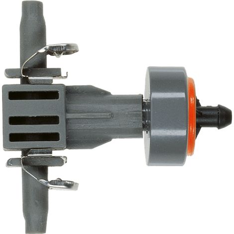 Gotero en línea para la manguera de 4,6 mm 2 L/H con regulador de presión (10 piezas)