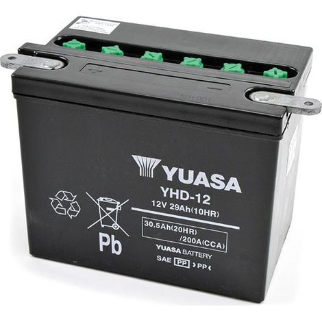 BATTERIA YUASA YHD-12 12V/29AH