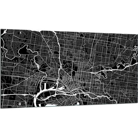 PLAQUE DE PROTECTION EN VERRE POUR CUISINIÈRE 90X52 MAP (1/5)