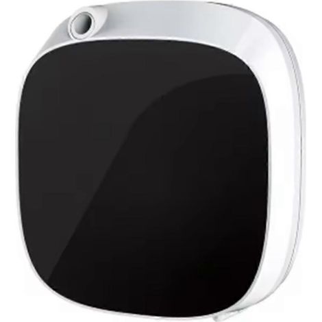 Bluetooth-Duftdiffusor mit integrierter App, 100 ml Fassungsvermögen für ätherische Öle (ohne Wasser), Kaltvernebelung, US-Stecker, schwarz-weiß (1/5)