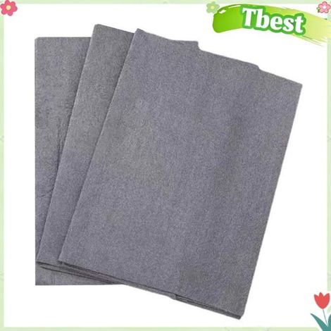 Tbest Chiffon de nettoyage pour vitres 3pcs 30X30cm Glass Cleaning Cloth auto coffret 3 pièces 3 pièces 50x5 0cm/19,7x19,7 pouces (1/5)