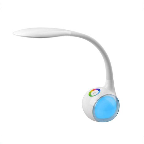 Lampe de Bureau LED Col de Cygne 3 Niveaux Intensité Protection Yeux Lecture Chevet (1/5)