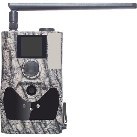 Caméra Faune Sauvage Caméras De Chasse sans Fil 4G, Service Cloud, Vision Nocturne Invisible 24mp, Enregistrement Sonore 90 Pieds, Jeu, Pièges Photos Surveillance Fiable Précise (1/5)