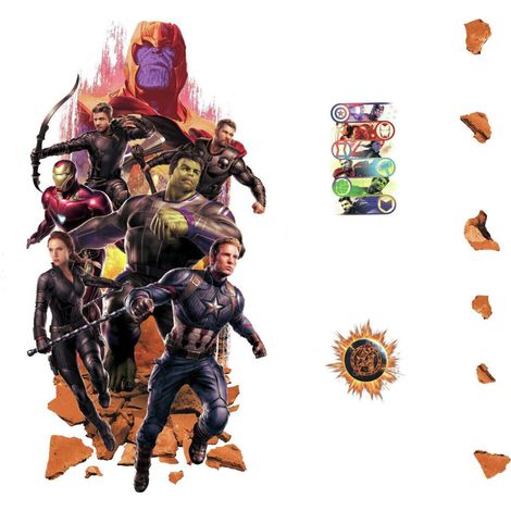 Stickers géant Avengers Endgame Marvel H 92 CM (1/5)