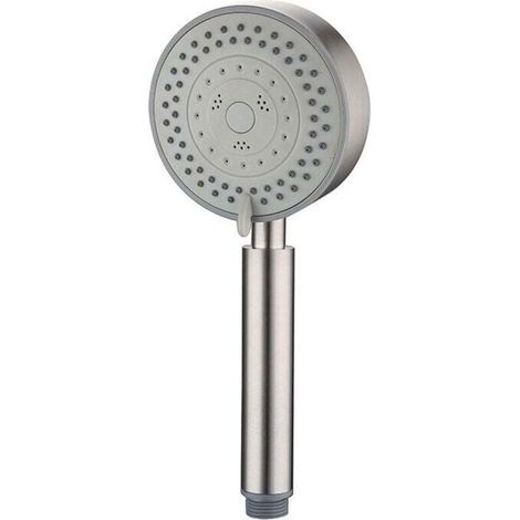 Pommeau De Douche - Acier Inoxydable SUS304 - 5 Modes - Raccord G1/2 - Pour Salle De Bain - 1 Pièce (1/4)