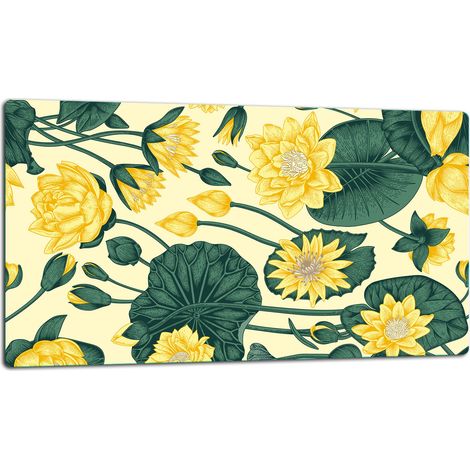 Schneidebrett aus Glas, 52x30 cm, Blumen (1/5)