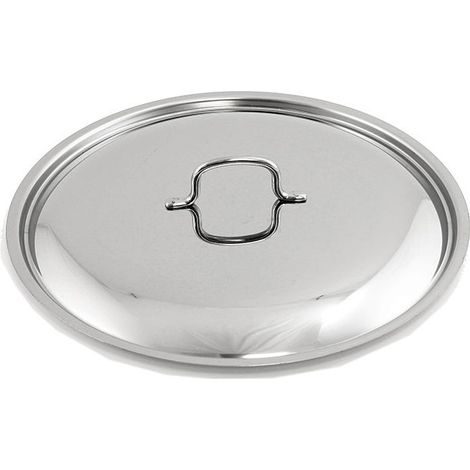 Coperchio Inox Cm  36 Con Ponticon Daisy 185U
