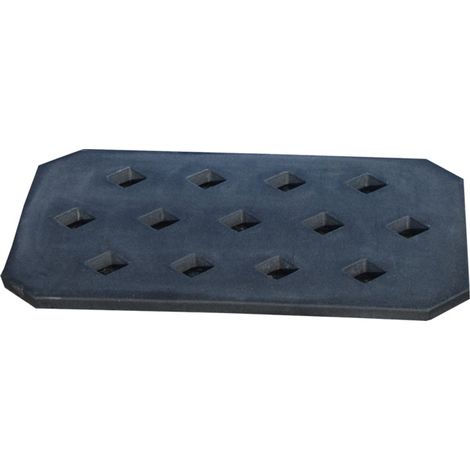 Bauer Südlohn Grille perforée LR-PE 20, polyéthylène robuste, noir