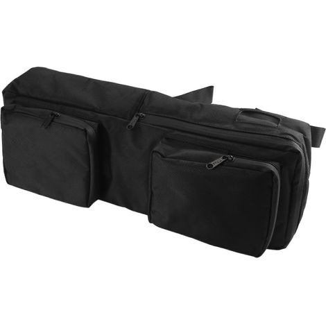 Sacoche de batterie pour vélo/trottinette électrique 17,7 pouces/45 cm, sac de rangement étanche monté à l'avant compatible avec les trottinettes électriques. (1/5)