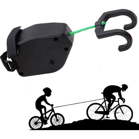 Barra de dominadas retráctil para bicicletas infantiles, cinturón de seguridad para ciclismo y actividades al aire libre, accesorio práctico y seguro. (1/4)