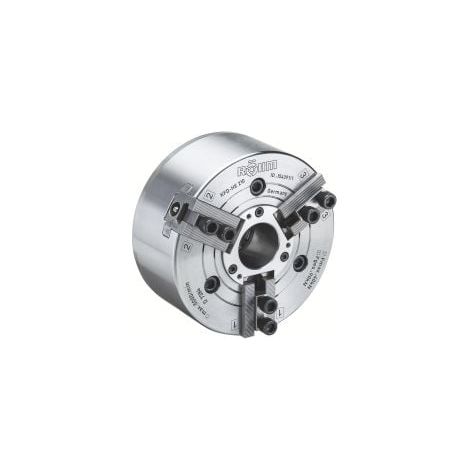 Mandrino autocentrante Röhm KFD-HE 170, 3 griffe, dentatura a punta 60°, versione neutra - 154390 (1/5)