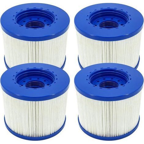 Infinite Screw Spa Filter, 60mm Screw-in Cartridge for Inflatable Spas, Spa Cartridges (Pack of 4) (1/5)