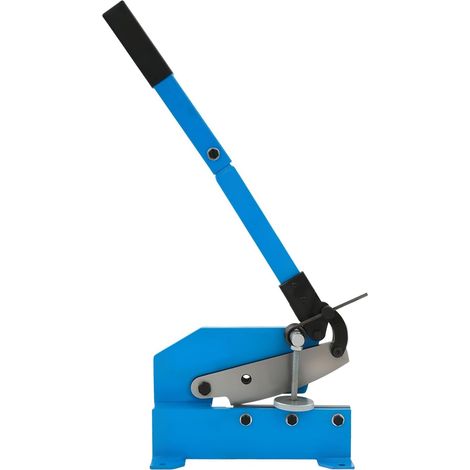 HAUTOUR Cisaille à Levier pour Tôle Manuelle 200 mm, Cisailles de Coupe de Tôle d'Acier Plat en Métal à Usage Intensif, Coupe Précise, Ciseaux à tôle manuels, Épaisseur de coupe maximale: 6mm (1/5)