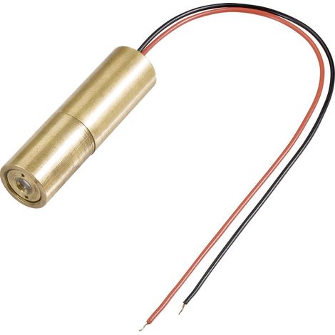 [NEUWERTIG] B-Ware Tru Components Lasermodul LM05GND Punktlaser 5mW grün 532nm 3R 14x49mm (1/2)