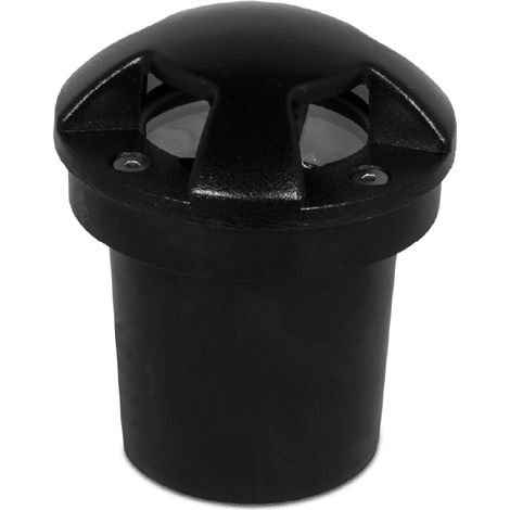 Segnapasso 7w nero con quattro emissioni luminose luce fredda 6000k (1/4)