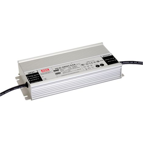 MEAN WELL HLG-480H-48 LED-Treiber  Konstantspannung, Konstantstrom 480 W 10 A 24 - 48 V/DC Outdoor,