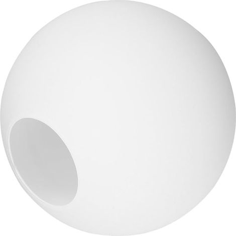 Frosted Glass Globe Lampshade Milky White Diameter 13 cm Hanging Lamp Shade Decorative Replacement Lampshade Soft Light Diffuser for Living Room and Bedroom (1/5)