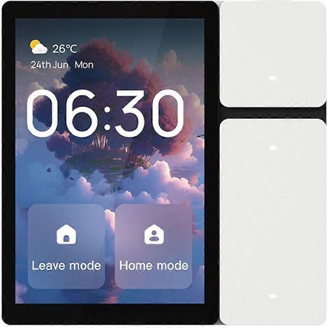 Écran tactile intelligent WiFi Tuya 3,5 pouces, panneau de commande avec télécommande infrarouge et contrôleur central pour scénarios intelligents (1/5)