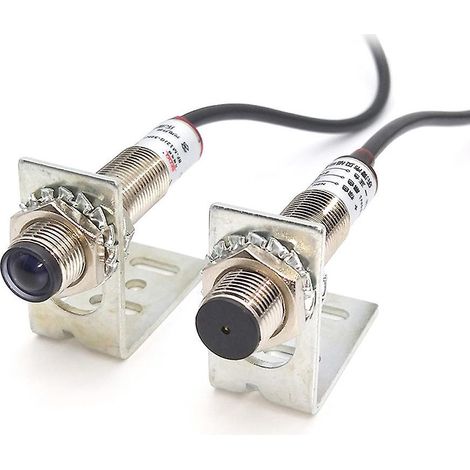 3-mm-Laser-Lichtschranke E3F-20C1, Infrarot-Durchlass, NPN-Schalter mit LED-Anzeige