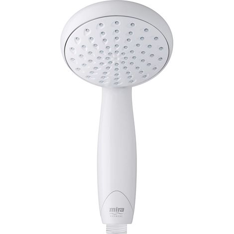 Mira Showers 2.1703.001 Soffione Doccia a spruzzo Singolo Nectar, Bianco, 9 cm (1/5)