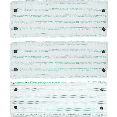 Balais Serpillères de Rechange, Serpillères en Microfibre pour Leifheit Clean Twist M Micro Duo Têtes de Recharge de Vadrouille Chiffon 3 Pièces (1/5)