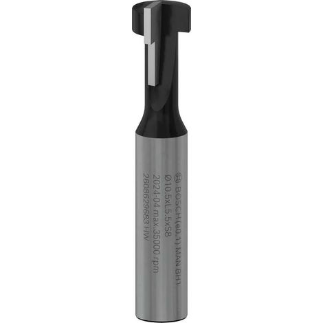 Bosch 1x Broca fresadora PRO para bocallaves (para Madera blanda, Madera dura, Ø 6,6 mm, Professional Accesorios Fresadora portátil, Fresadora para recorte)