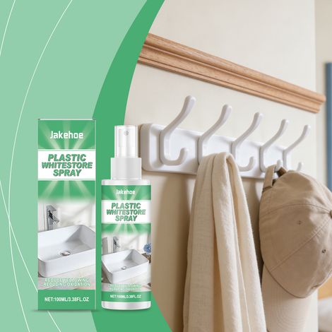 Kunststoff-Vergilbungsentferner, milde Formel für die Kunststoffrenovierung und -reinigung, beugt Materialschäden vor und verhindert Vergilbung – 100 ml -- BIEMMEDUE (1/5)