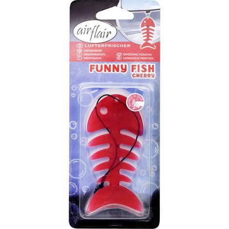 airflair Lufterfrischer Funny Fish Cherry Duftbaum Autoduft (1/3)