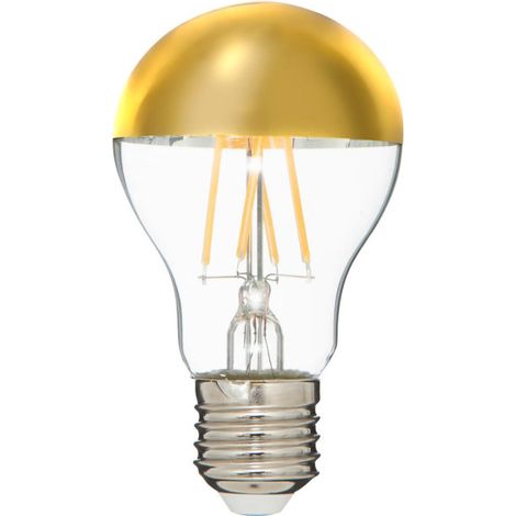 Ampoule E27 Led "Filament Droit" 10cm Or (1/2)