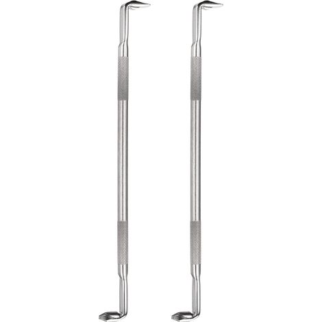 2PCS Tournevis Déporté PH2/SL6 Longueur 7.09" Outil Manuel Argent (1/5)