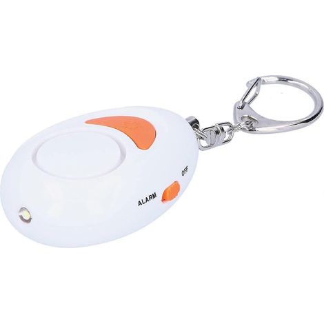 Sirène d'autodéfense portable, porte-clés alarme de sécurité d'urgence, son de 125 dB, pour portefeuille ou sac à dos. (1/5)