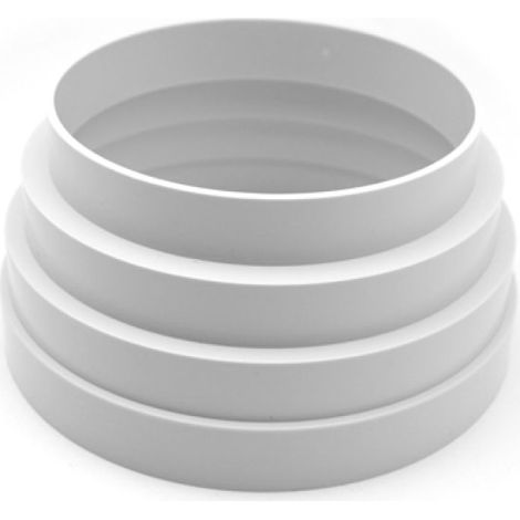 CONO DI RIDUZIONE MF IN ABS 100-125MM PER ATTACCO GIUNTO