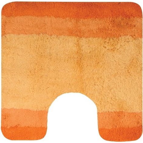 Alfombra de baño de poliéster BALANCE 55x55cm Naranja Spirella