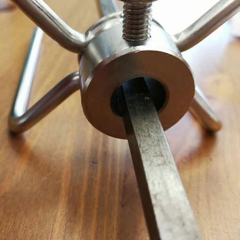 Butée de cuisson pour fourchette de barbecue fonctionnelle, pour une cuisson optimale (1/4)