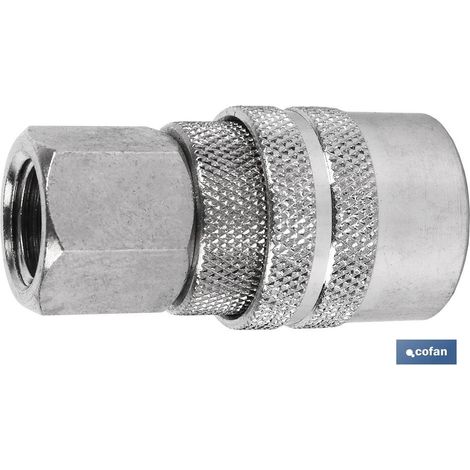 Enchufe Rapido Rosca Hembra 1/4' (1/2)
