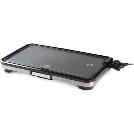 Domo DO9263G Elektrische Grillplatte schwarz und grau 55x30,5 cm (1/5)