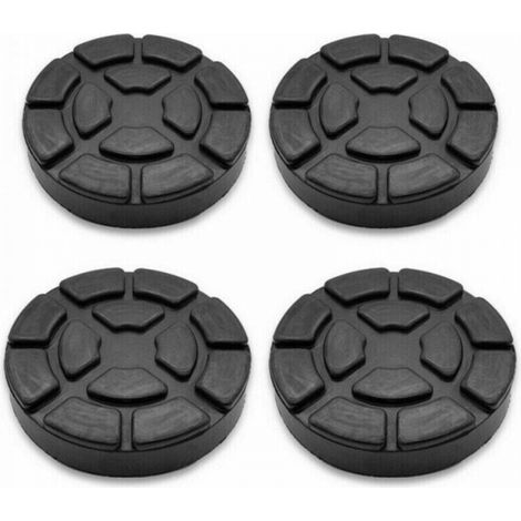 4PCS  Patins en caoutchouc Réceptacles en caoutchouc 123 mm pour plaque de 110 mm Ponts élévateurs Outils de réparation L&H (1/5)