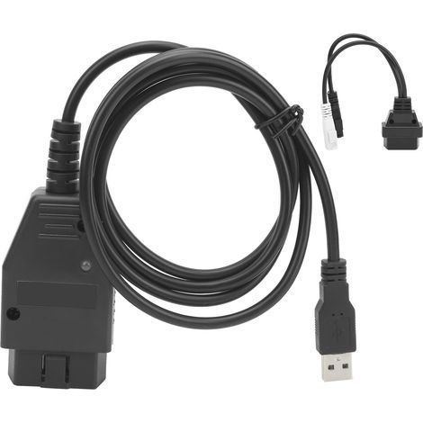 Kit de Programmation EOBD2 Flasher Multifonction Outil de Tuning ECU avec CD et Câble Diagnostic OBDII 16 Broches