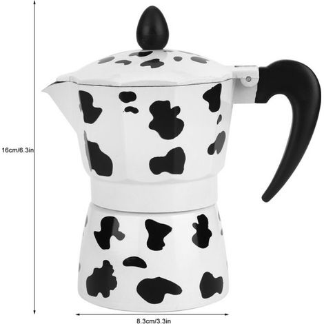 Cafetiere A Goutte - Aluminium - Pour Cuisiniere Electrique Ou A Flamme - 3 Tasses - 150 Ml (1/5)
