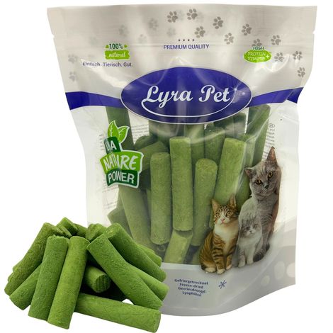 200 g de bâtonnets d'herbe à chat Lyra Pet® lyophilisés