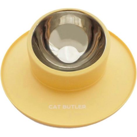 Silicone acier inoxydable animal Tableware Household Anti-Spill chat nourriture bol animal chien nourriture bol Fixed (1/5)